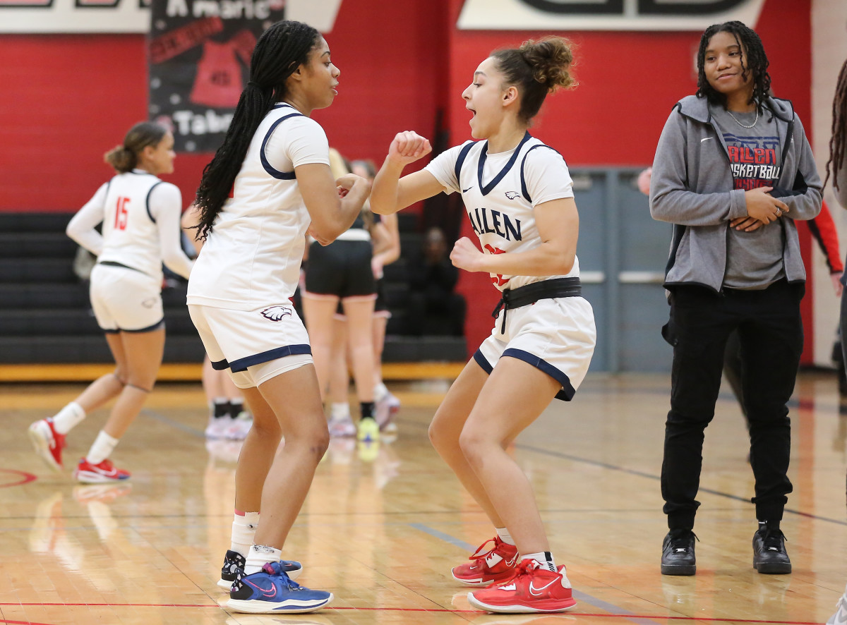 Coppell Allen Texas 6A UIL girls basketball bi-district playoffs 021323 Brian McLean 1